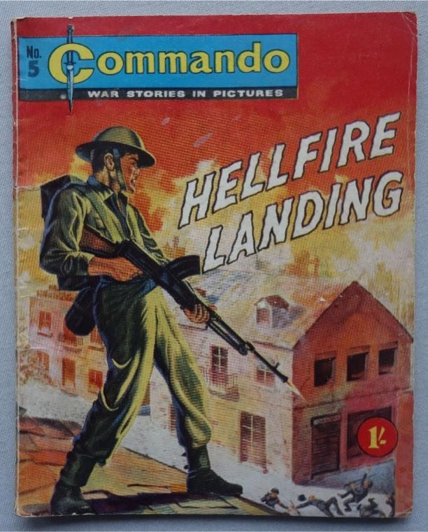 Commando No. 5 (1961) - Hellfire Landing