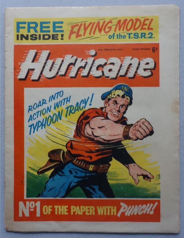 Hurricane No. 1 cover dated 29th February 1964