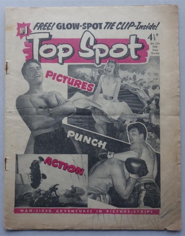 Top Spot No. 1 cover dated 25th October 1958