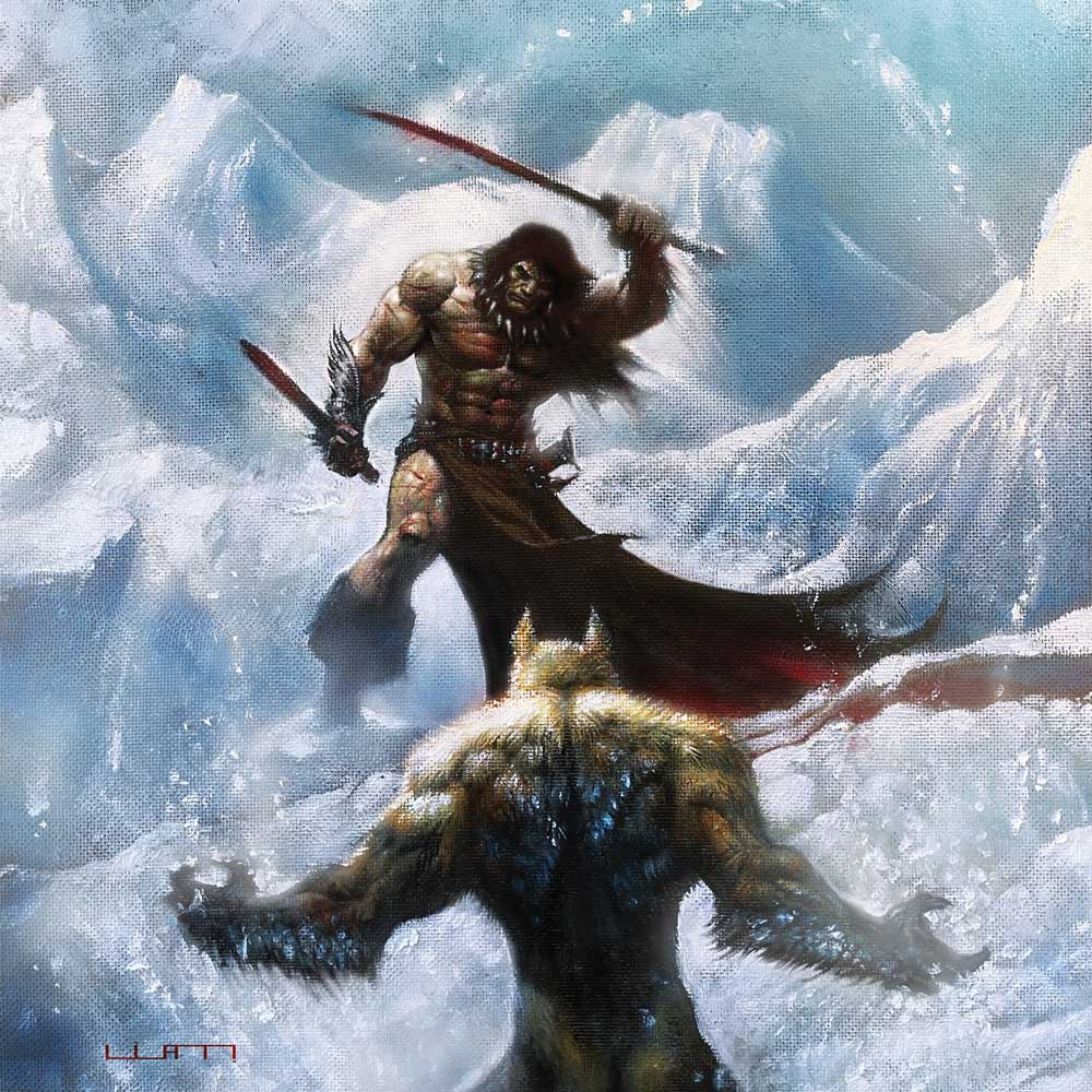 Savage Sword of Conan #11 - Liam Sharp Cover Art (Titan Comics, 2025)