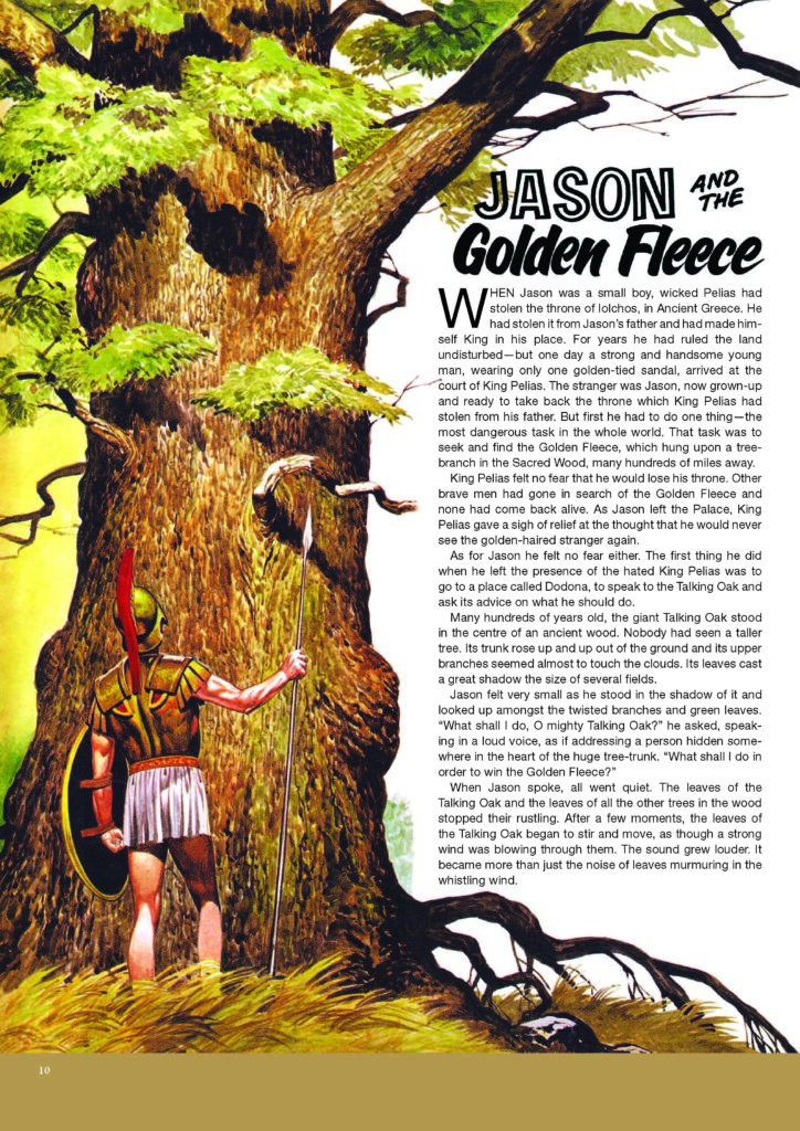 Lost Treasures Volume 2 (Hibernia Comics, 2025) - Sample Pages - Jason and the Golden Fleece by Don Lawrence