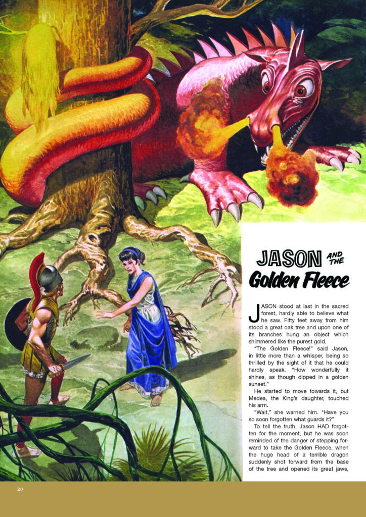 Lost Treasures Volume 2 (Hibernia Comics, 2025) - Sample Pages - Jason and the Golden Fleece by Don Lawrence