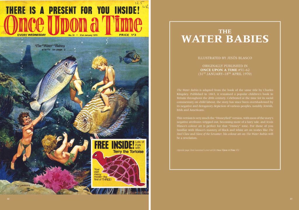 Lost Treasures Volume 2 (Hibernia Comics, 2025) - Sample Pages - The Water Babies by Jesus Blasco