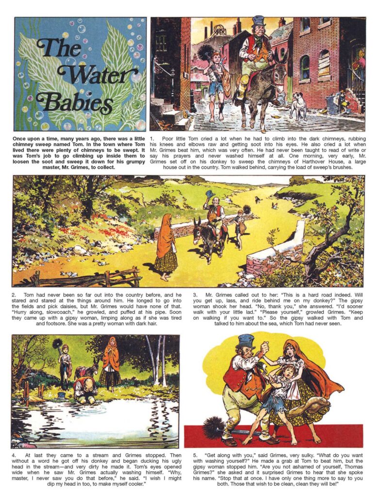 Lost Treasures Volume 2 (Hibernia Comics, 2025) - Sample Pages - The Water Babies by Jesus Blasco