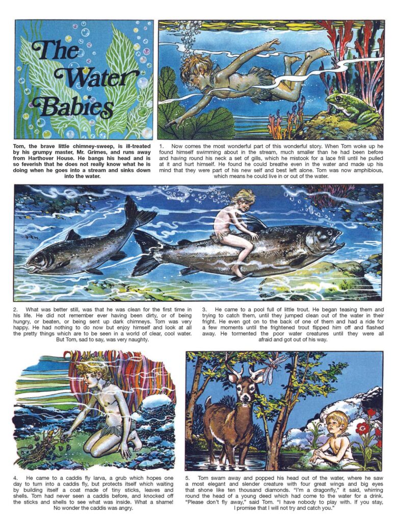 Lost Treasures Volume 2 (Hibernia Comics, 2025) - Sample Pages - The Water Babies by Jesus Blasco