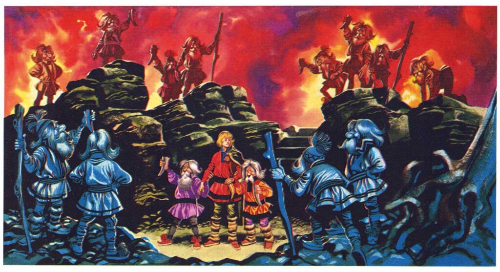 Lost Treasures Volume 2 (Hibernia Comics, 2025) - Sample Pages - The Secret of the Trolls by Ron Embleton