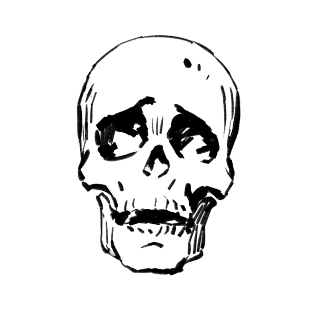 Bones & Betrayals: Silence of the Dead by Erica Marks and Andi Ewington - Skull