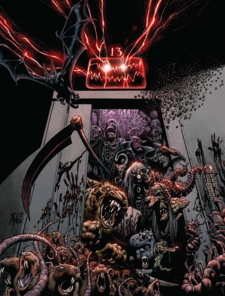 Modern Scream - The Thirteenth Floor, art by Kyle Holtz