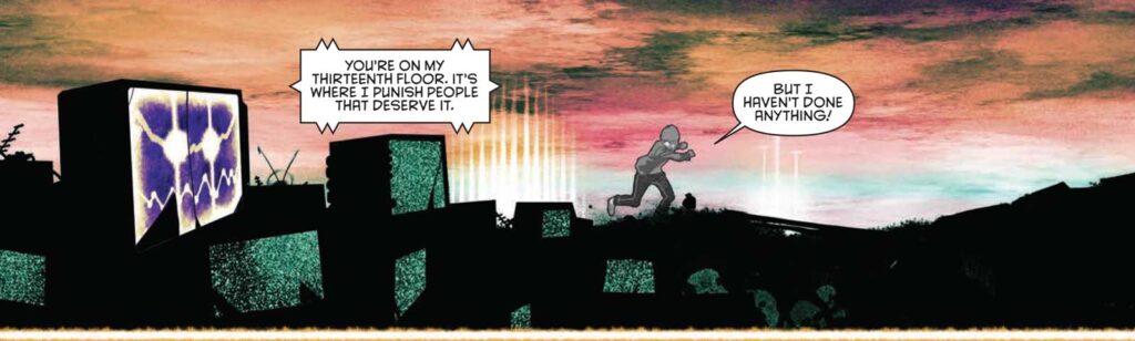 Modern Scream - The Thirteenth Floor, art by Frazer Irving