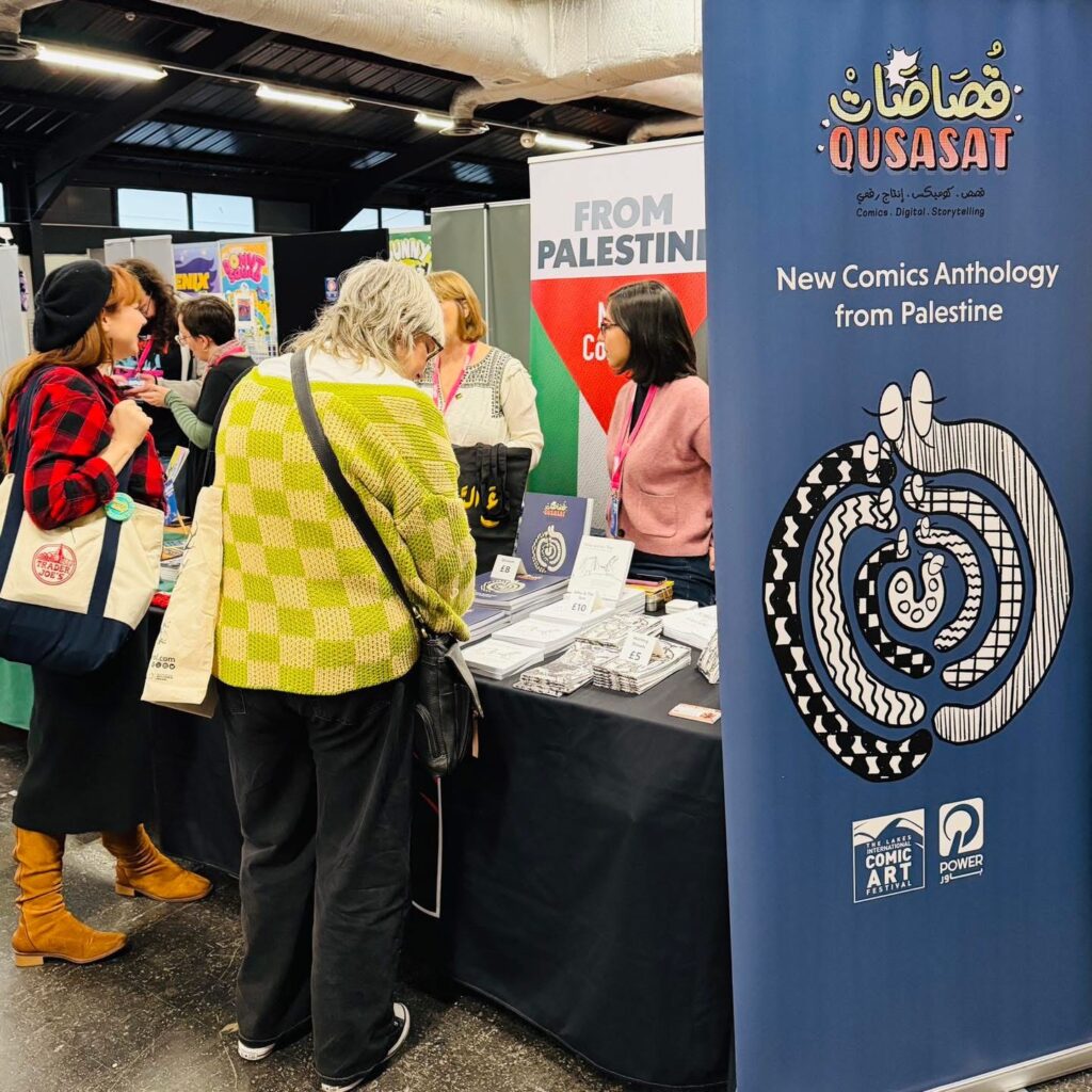 Thought Bubble 2025 - Lakes International Comic Art Festival "From Palestine" Stand