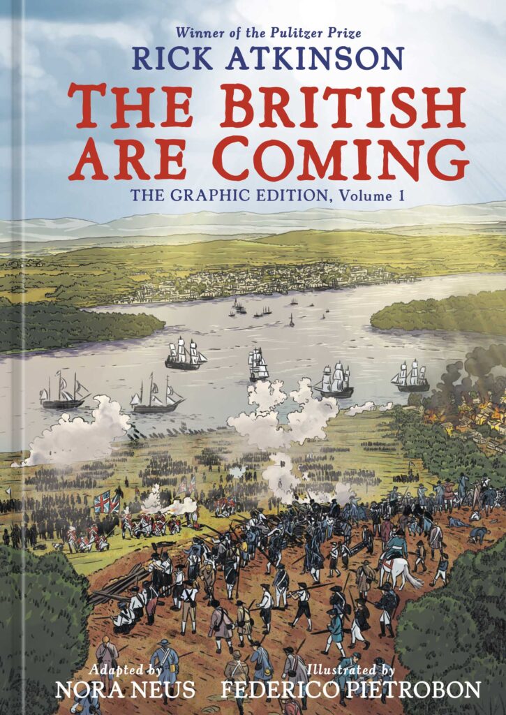The British Are Coming: The Graphic Edition, Volume 1 (Ten Speed Graphic, 2026) - Cover 
