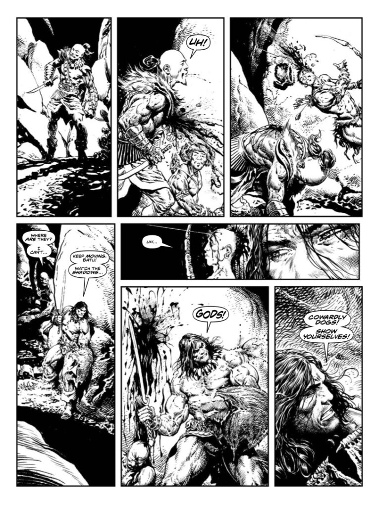 Savage Sword of Conan #11 - "Tattered Wings" by Liam Sharp (Titan Comics, 2025)