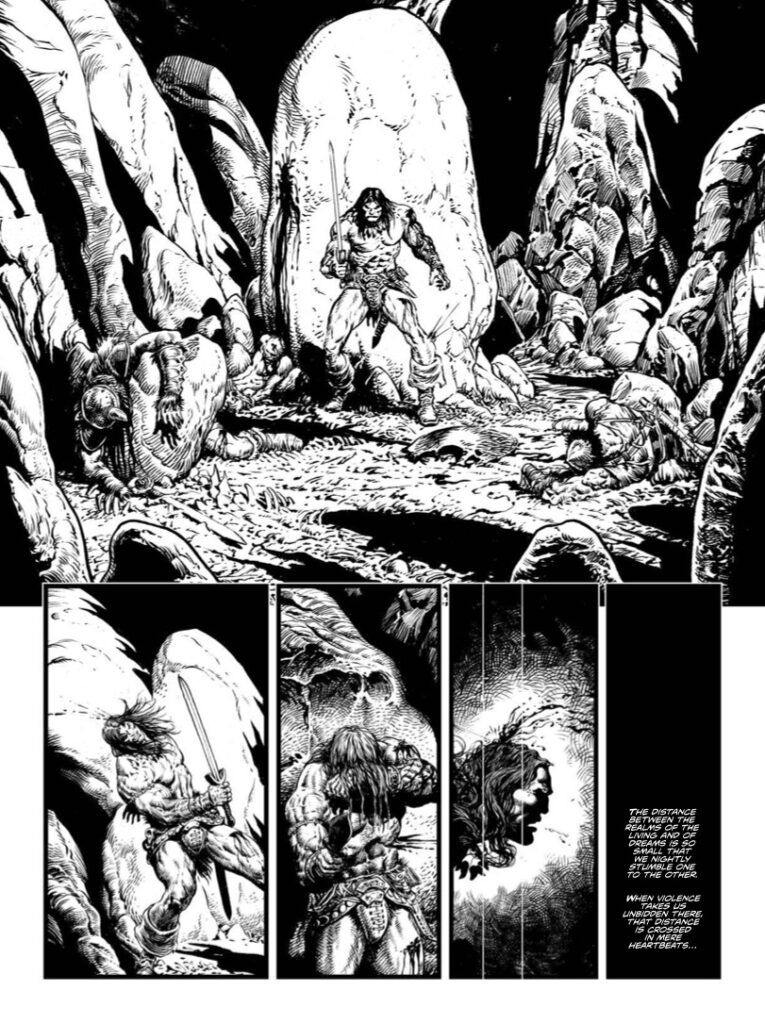 Savage Sword of Conan #11 - "Tattered Wings" by Liam Sharp (Titan Comics, 2025)