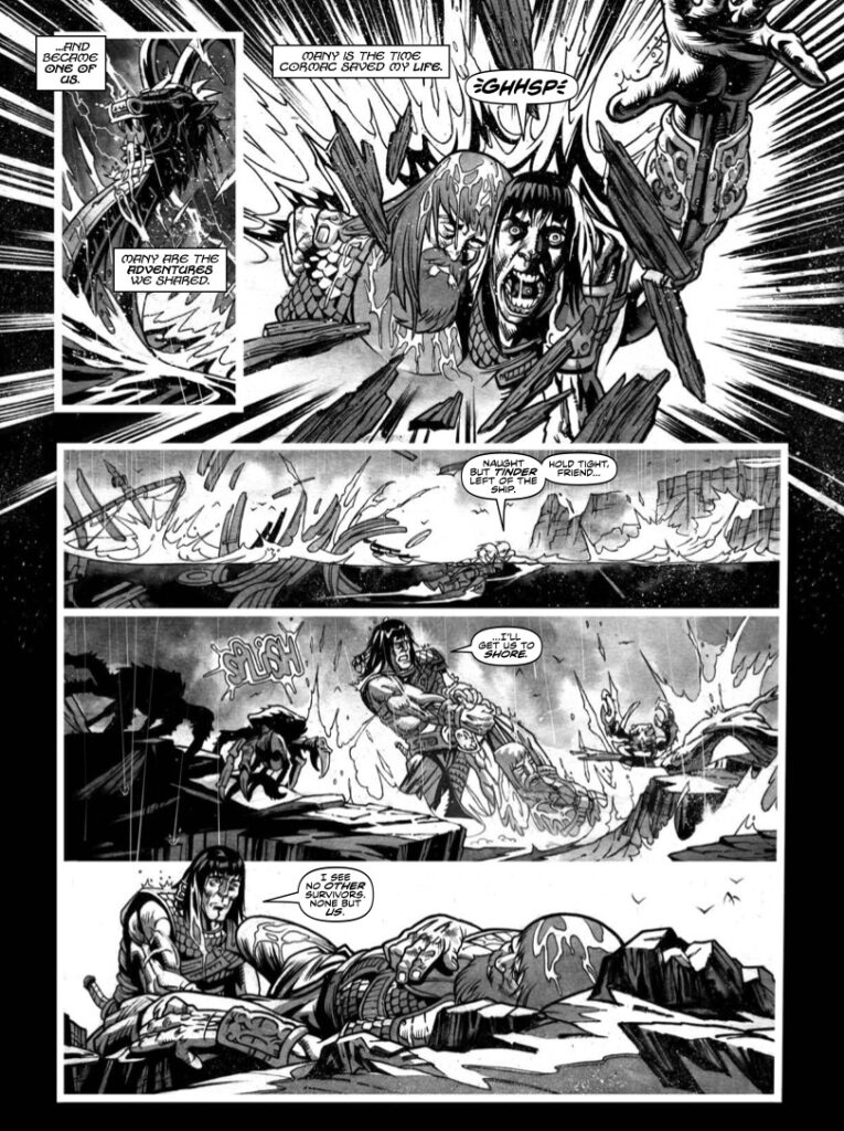 Savage Sword of Conan #11 - "Cormac Mac Art", by Ron Marz and artist Danny Earls (Titan Comics, 2025)