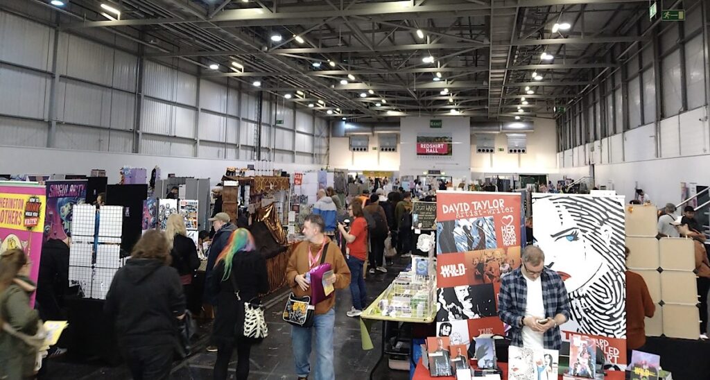 Dead Northern Panel at Posy Simmonds and Paul Gravett at Thought Bubble 2025 - Photo by Luke Williams