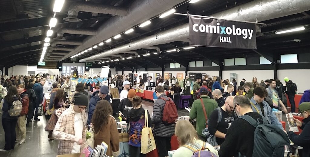 Dead Northern Panel at Posy Simmonds and Paul Gravett at Thought Bubble 2025 - Photo by Luke Williams