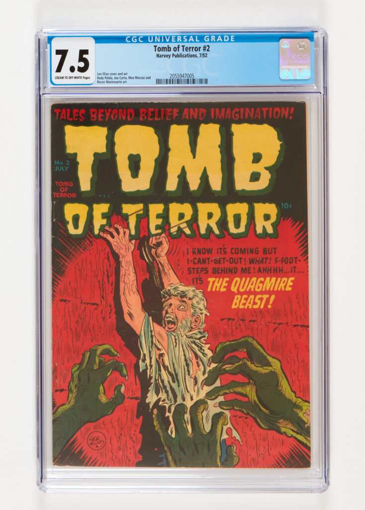 Tomb of Terror 2 (1952). CGC 7.5. Cream/off-white pages. No Reserve