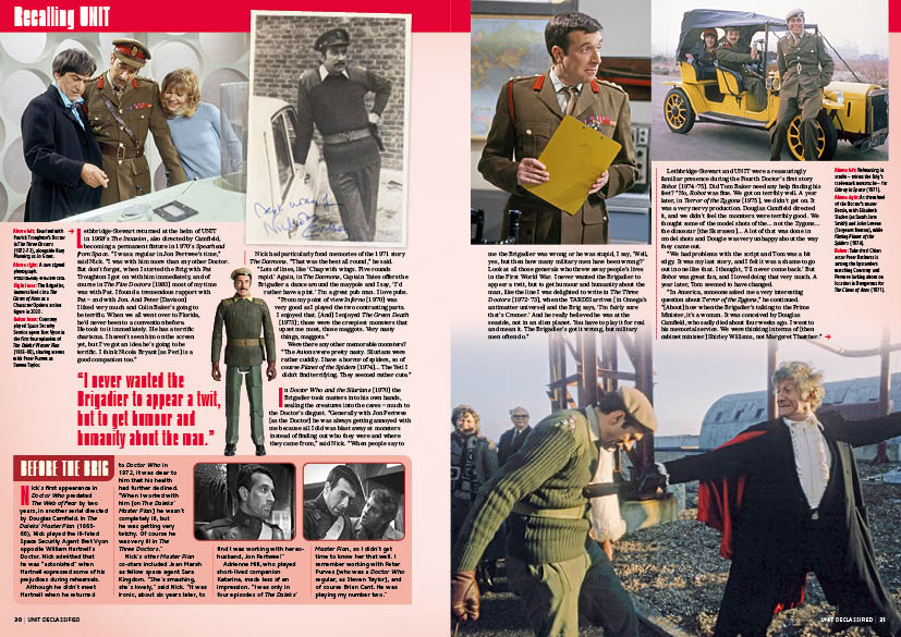 Doctor Who: UNIT Declassified - Sample Pages (Panini, 2025)