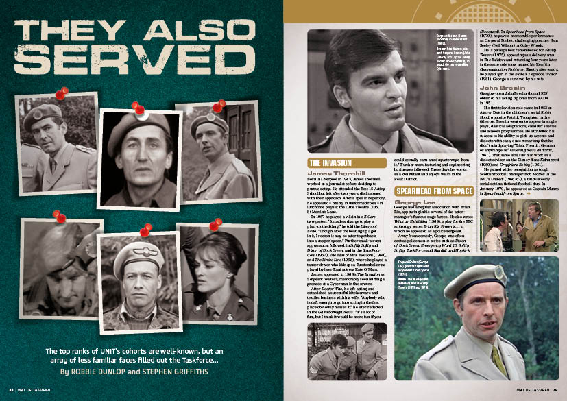 Doctor Who: UNIT Declassified - Sample Pages (Panini, 2025)