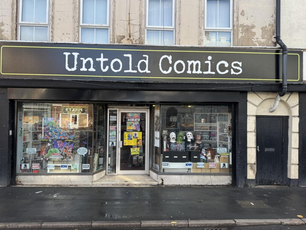 Untold Comics, 34 Horsefair, Kidderminster, Worcestershire DY10. 2EN