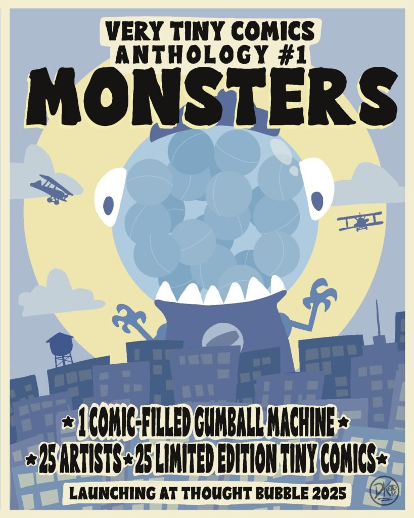 Very Tiny Comics Anthology - Monsters - Cover