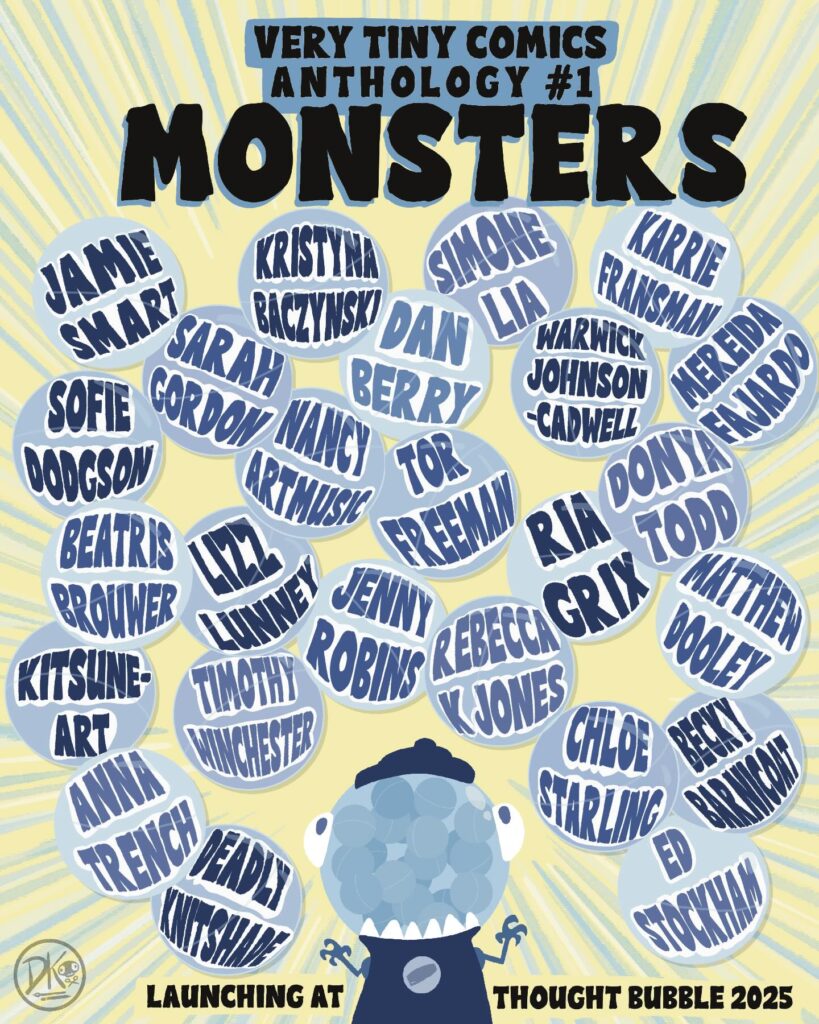 Very Tiny Comics Anthology - Monsters - Creators