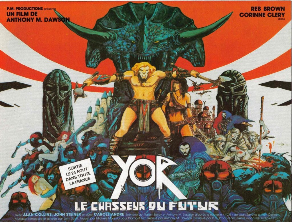 Yor the Hunter from the Future - French Film Poster