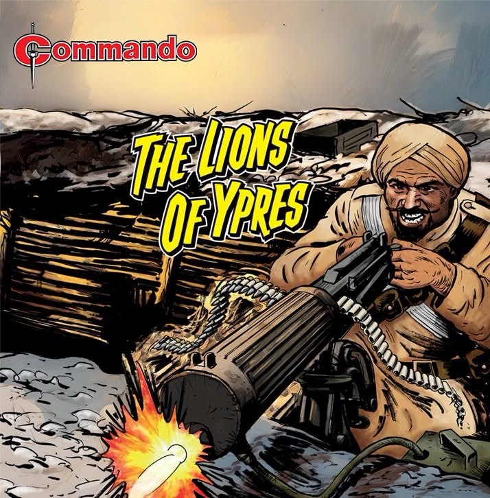 Commando 5903 (Home of Heroes): The Lions of Ypres Story: Bobby Joseph | Art and Cover: Mike Dorey