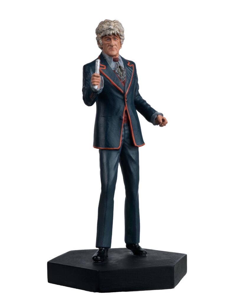 Master Replicas Third Doctor Figure 1:21 Scale approximately 84mm tall