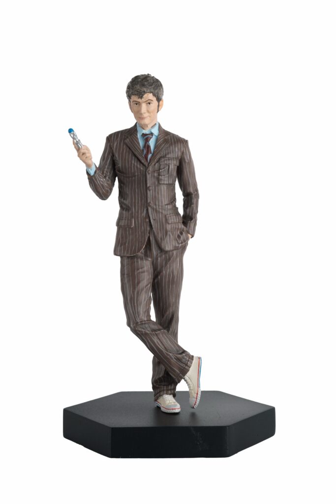 Master Replicas Tenth Doctor Figure 1:21 Scale approximately 84mm tall