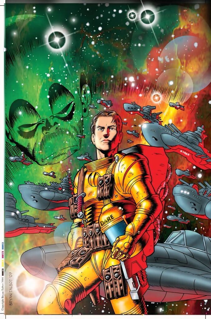 Dan Dare art by Bryan Talbot