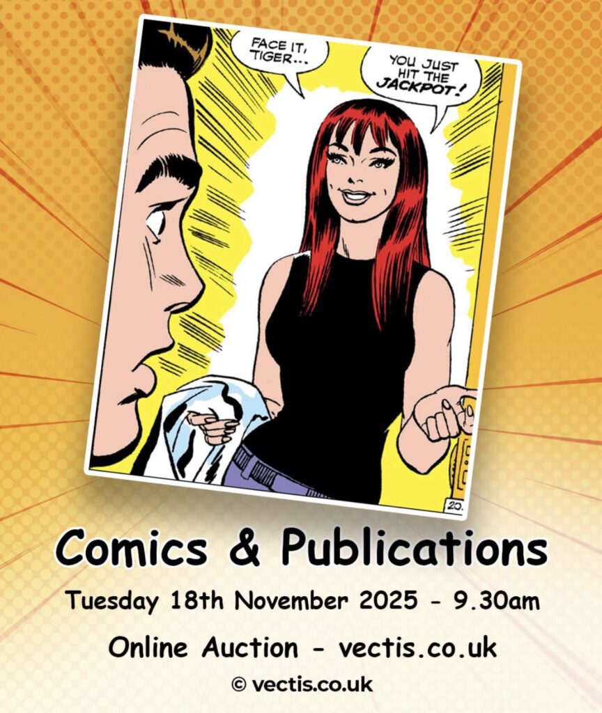Vectis Comics & Publications Auction - 18th November 2025 - Poster