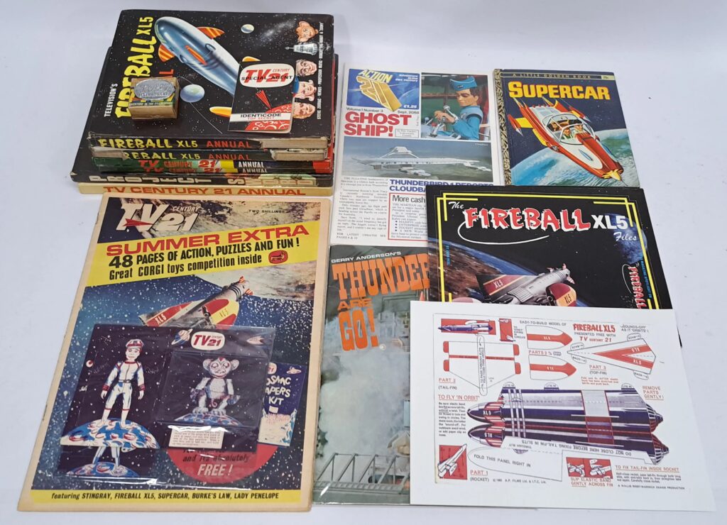 Vectis Comics & Publications Auction - 18th November 2025 - Gerry Anderson annuals and specials