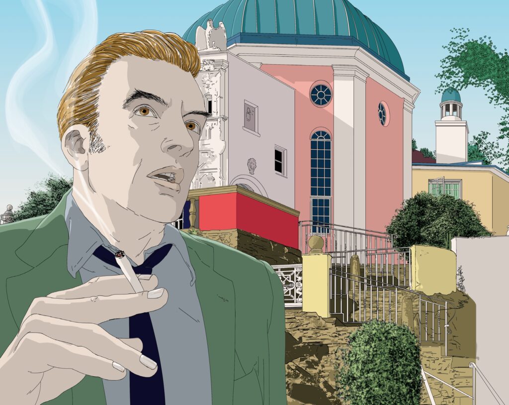 Harker: The Fourth Man teaser art by Vince Danks 