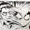 Amazing Spider-Man Volume 5 #29 [2019] Immortal Variant Wraparound Cover Original Art By Mark Bagley (Pencils), Andrew Hennessy (Inks)