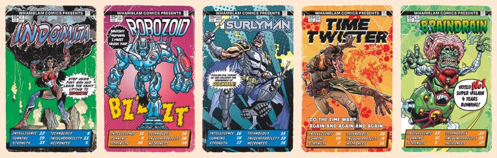 Whamblam Slam! Card Game By Ant Williams