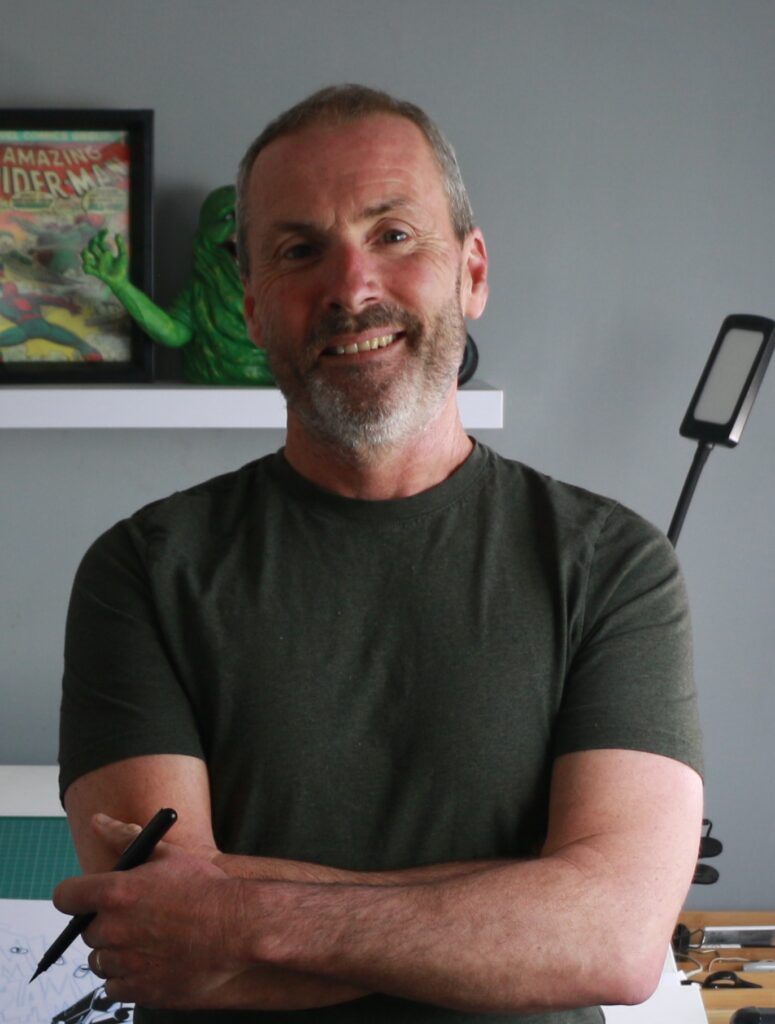 Comic artist Ant Williams