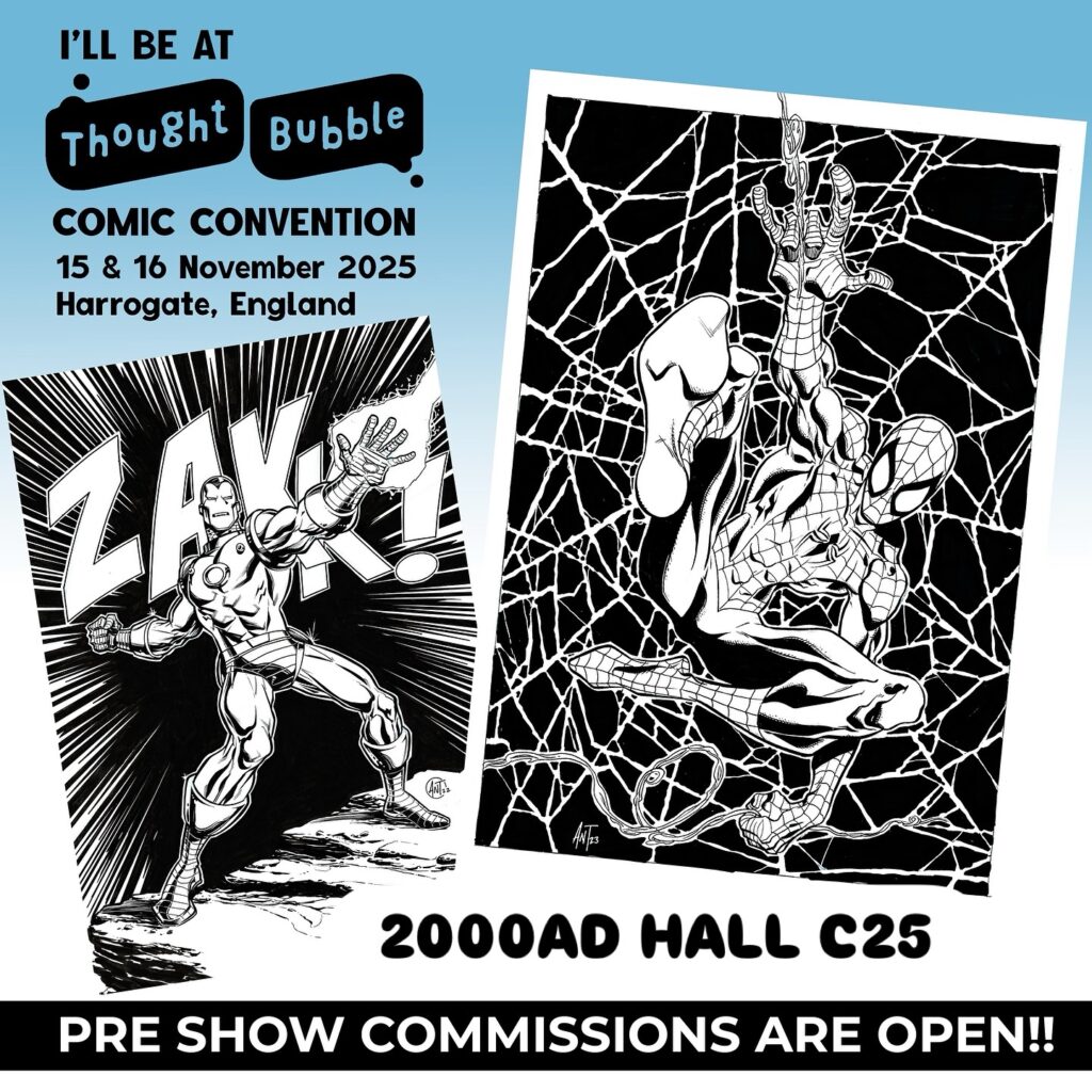 Ant Williams – Thought Bubble Comic Convention 2025