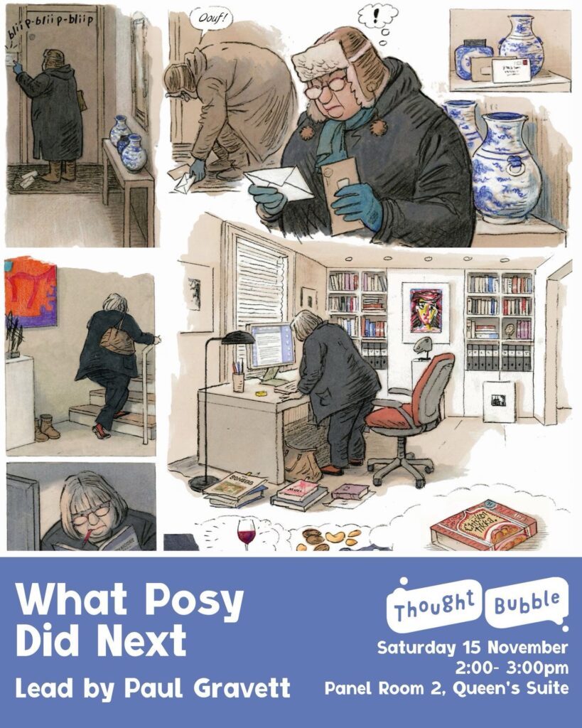 Thought Bubble Comic Convention 2025 - Posy Simmonds