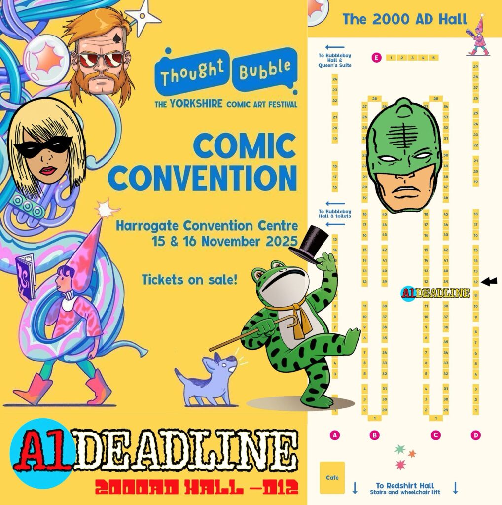 Thought Bubble Comic Convention 2025 - Deadline