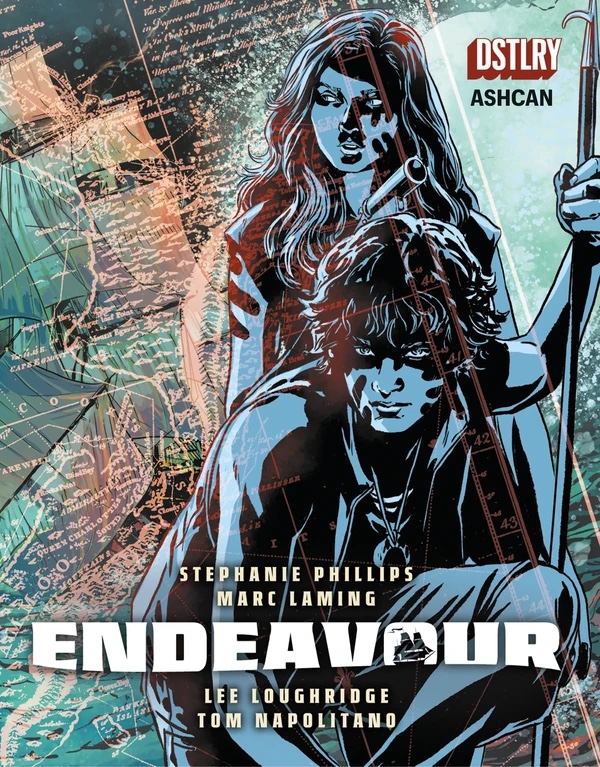 Endeavour Ashcan, art by Marc Laming (DSTLRY)