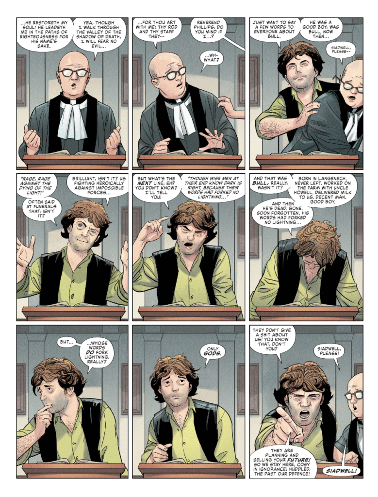 2000AD Prog 2460 - RED DRAGON
by Rob Williams (Writer) Steve Yeowell & Patrick Goddard (Artists) Dylan Teague (Colourist) Simon Bowland (Letterer)