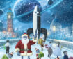 Kelly Yates Forbidden Planet Christmas 2025 Art