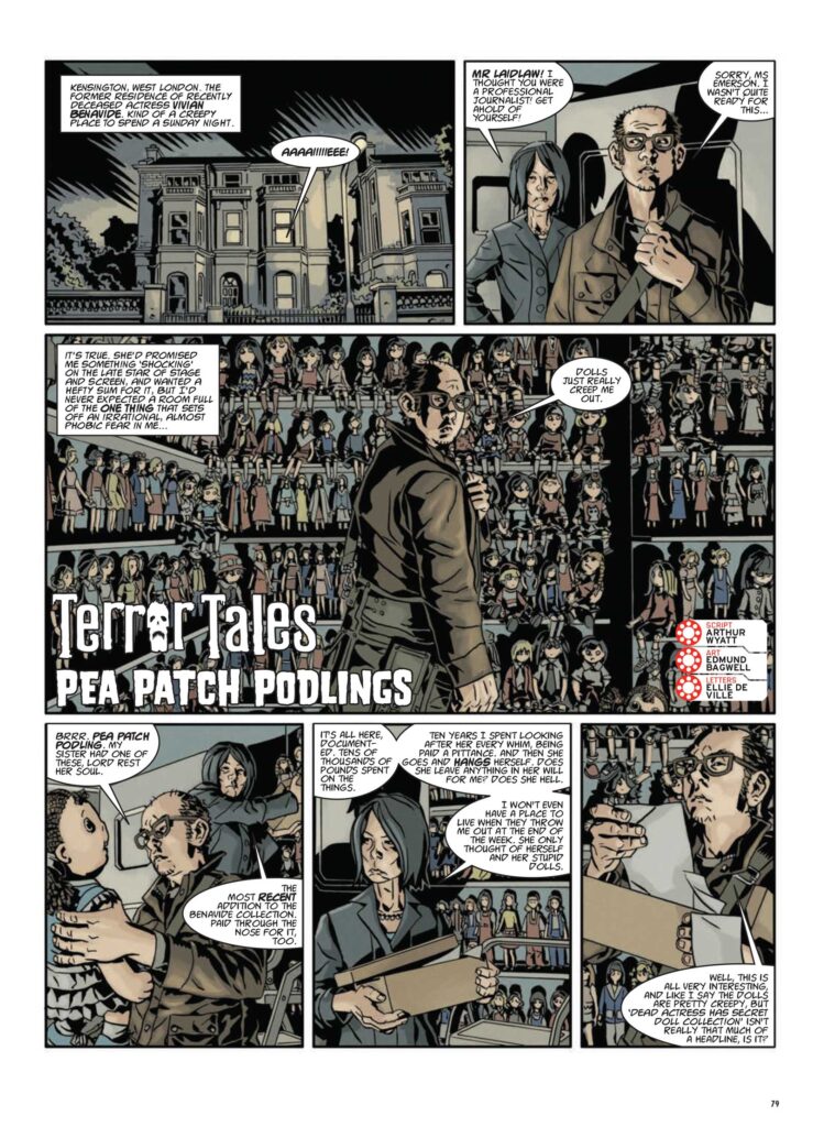 2000AD 1674 Terror Tales - Pea Patch Podlings
