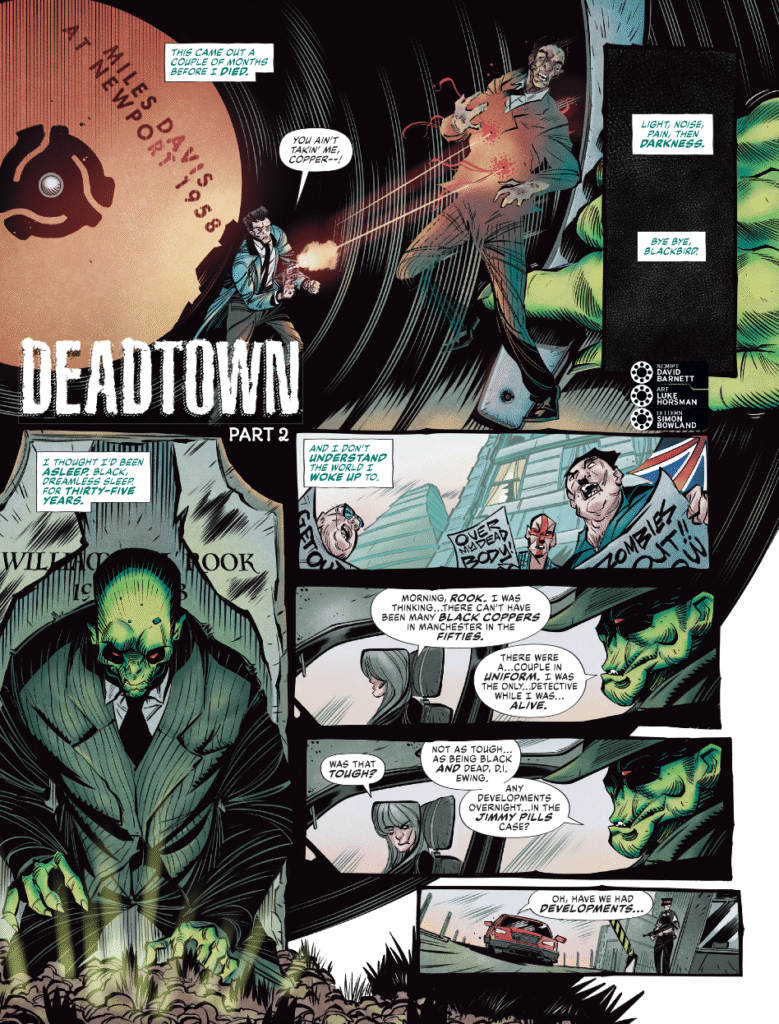 DEAD TOWN
by David Barnett (Wrier) Luke Horsman (Artist) Simon Bowland (Letterer)