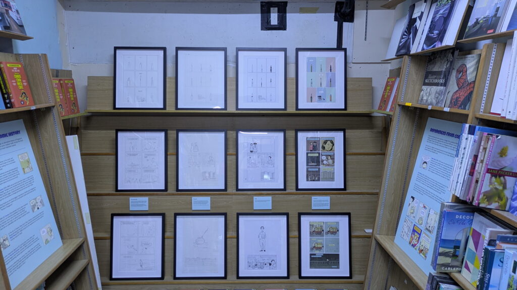 The Art of Charlie Chan Hock Chye by Sonny Liew 2025 Exhibition at Basheer Graphic Books