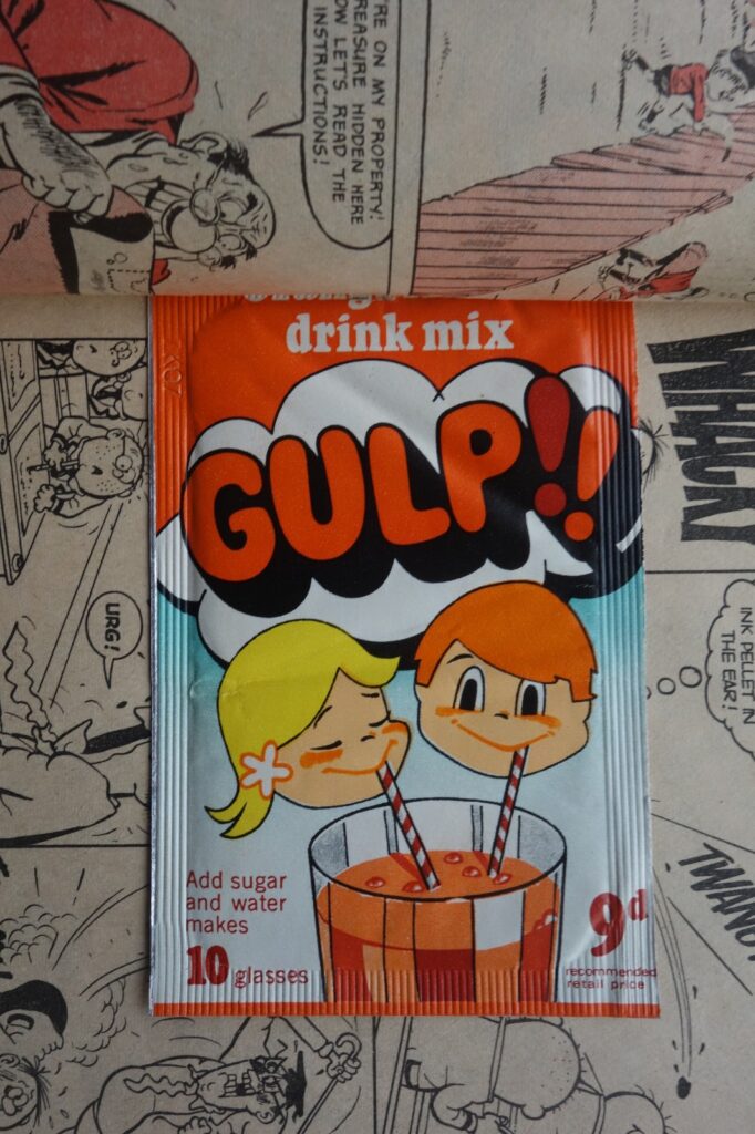 Cor!! No. 1 cover dated 6th June 1970 With Free Gift - Gulp Drink Powder