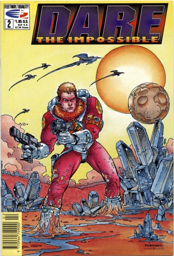 Dare the Impossible #2. Cover by Dave Dorman and Lurene Haines.