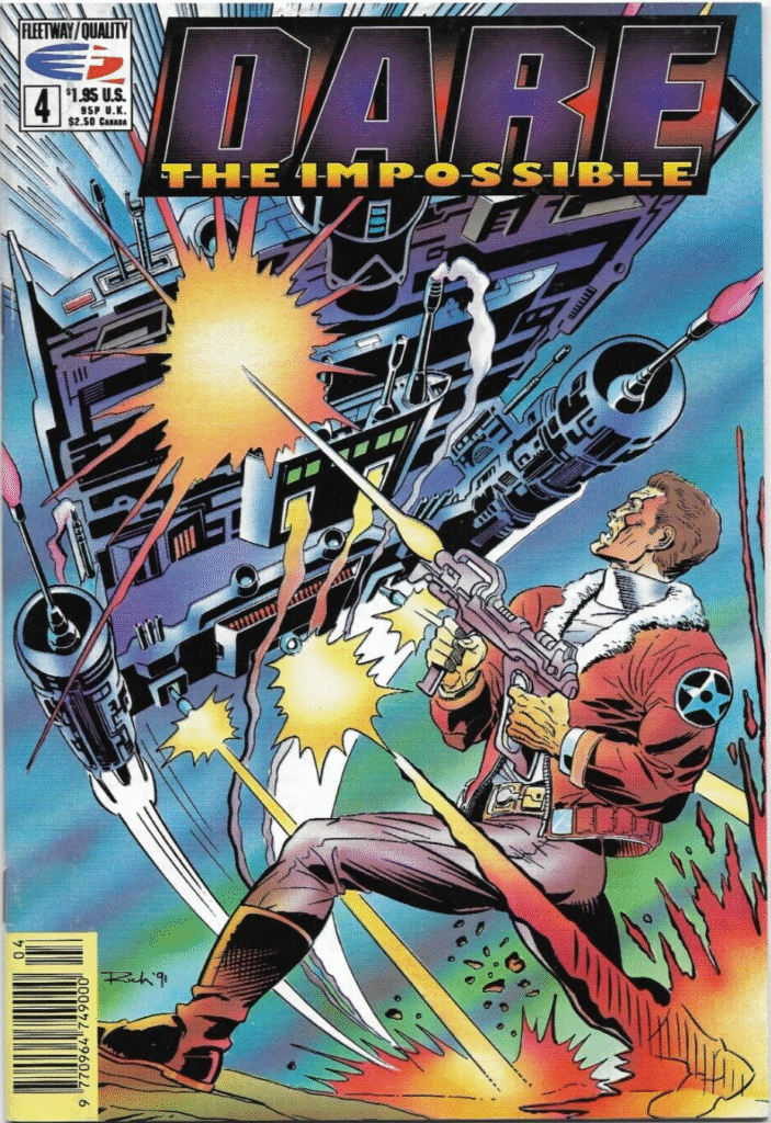 Dare the Impossible #4 cover by Rich Larson