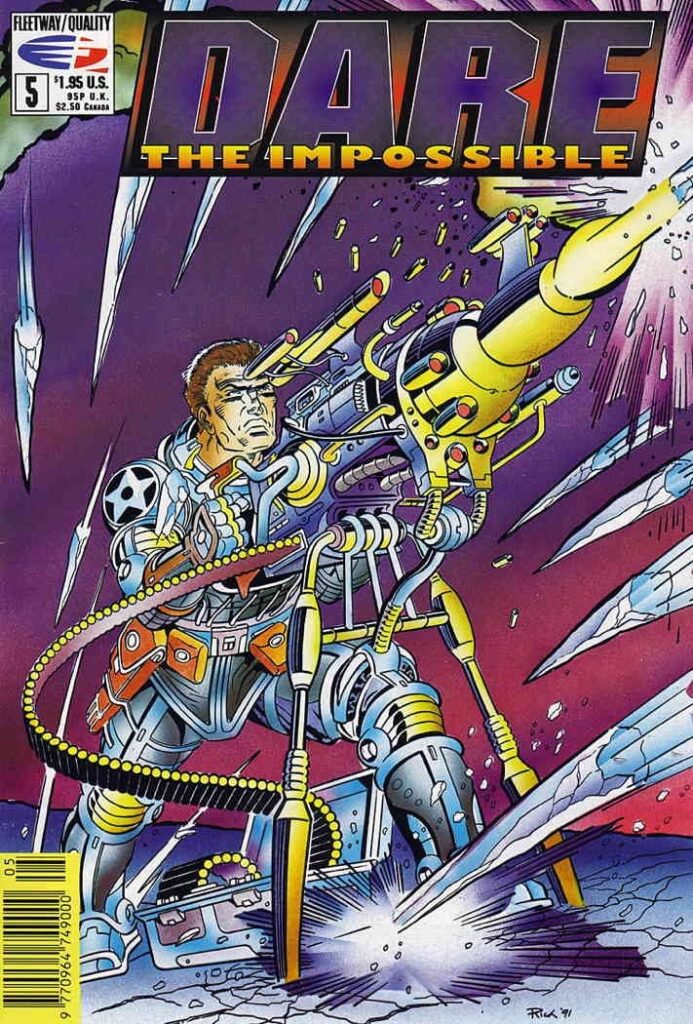 Dare the Impossible #5 cover by Rich Larson